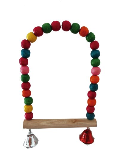 Columpio Interactivo C/Sonido Arco Madera Colores